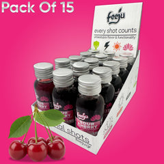 Feeju 15-pack immunity shots displayed for convenient daily use.