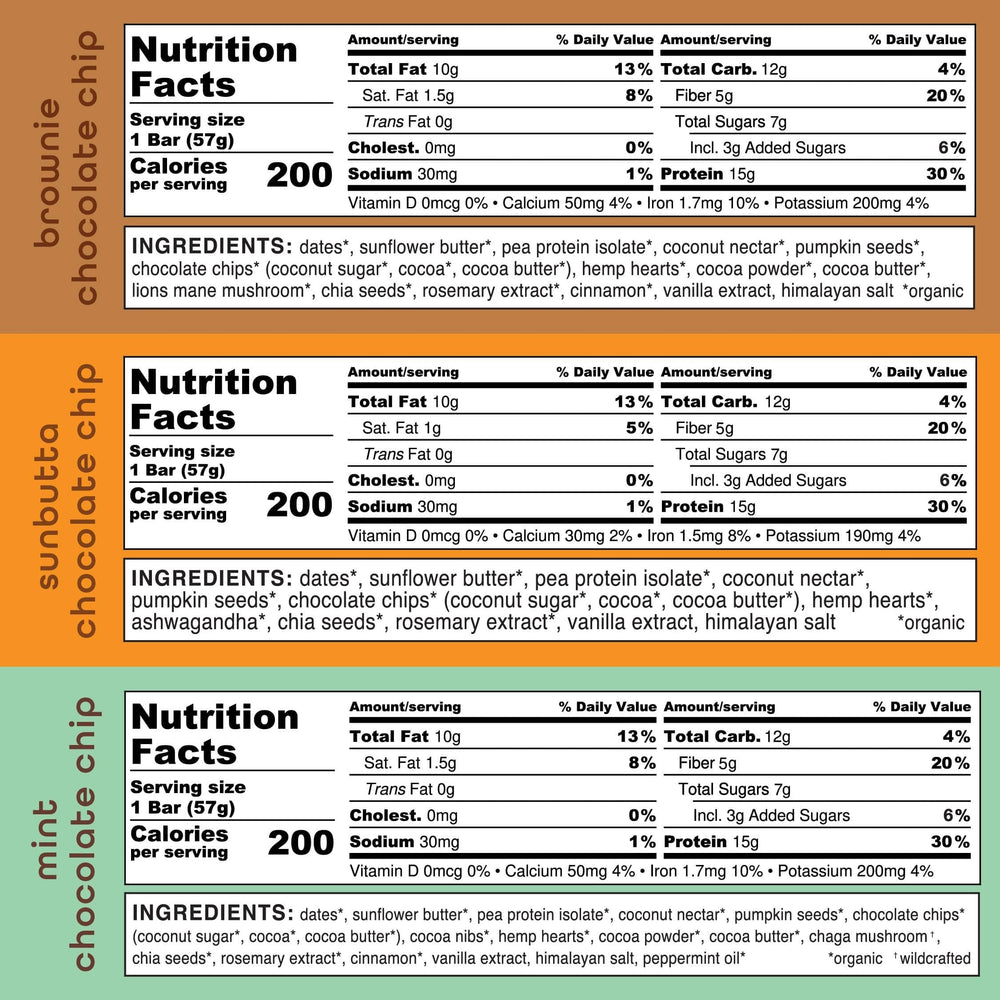 FEEL Bars Nut-Free Gluten-Free Pack communicates allergen-friendly snack option