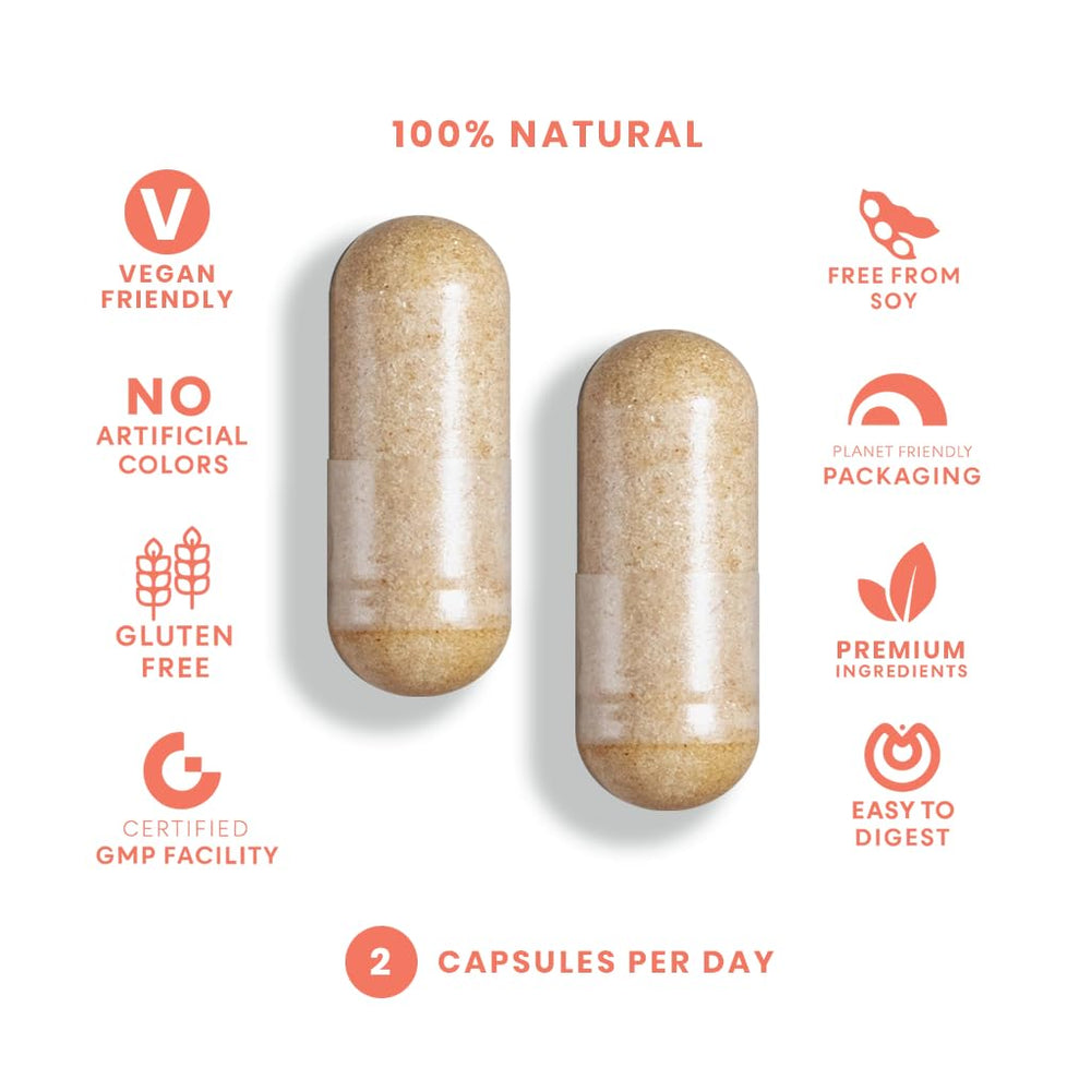 FeelGood Liposomal Ashwagandha label view with 600mg and GMP quality.