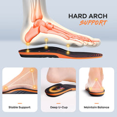 FEELLIFE running gel shoe insert cushions feet during daily walks