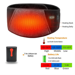 FEETMOR Heated Waist Belt control panel for quick temperature adjustments.