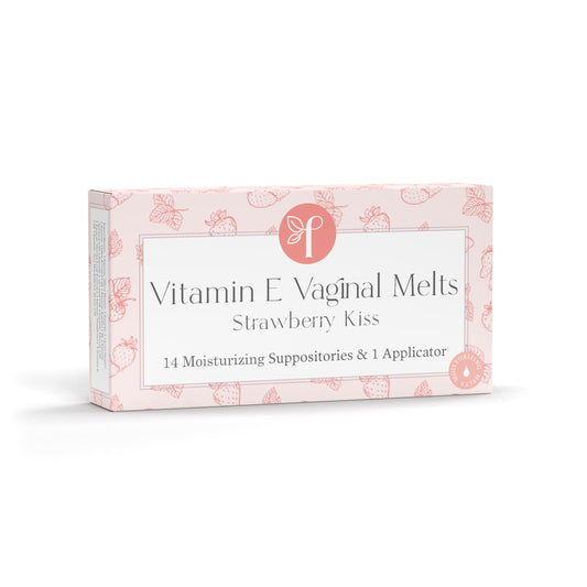 Femallay strawberry melts packaging for convenient on-the-go hydration