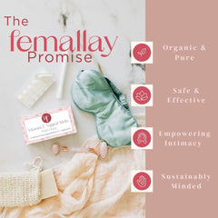 Femallay Vaginal Melts Wild Cherry dissolving action releases moisture gently