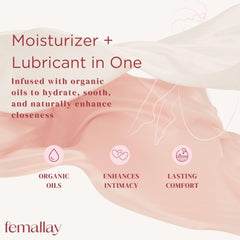 Femallay Vaginal Melts Wild Cherry packaging preserves organic ingredients and freshness