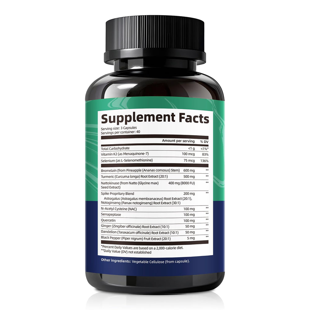 Unboxing Femmetra Spike Protein Support package with product brochure.