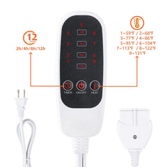FENCHOLIST 72x24 inch heating pad offers broad coverage for multiple body areas