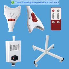 Fencia teeth whitening lamp red mouth opener and bibs kit included