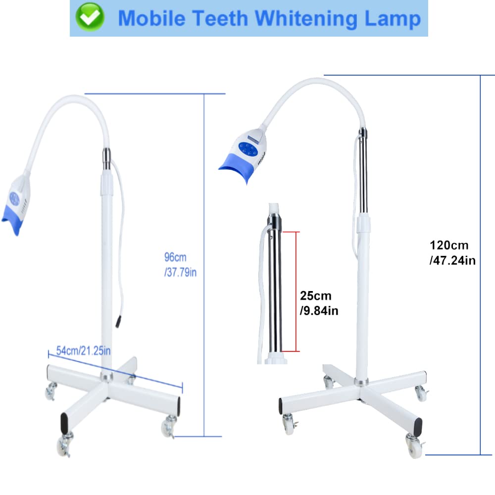 Fencia Teeth Whitening Machine adjustable height for comfortable positioning
