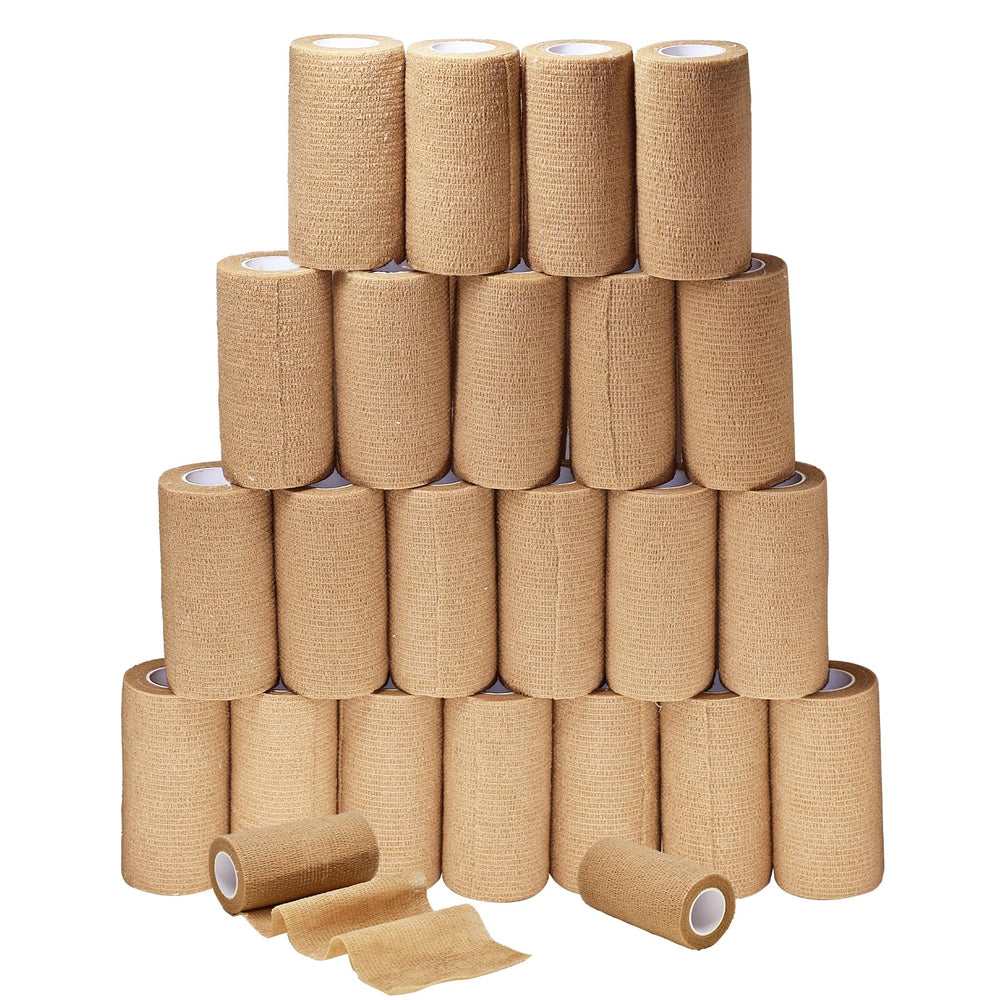Fenhupe self-adhesive bandage wrap 24-pack for versatile first aid use.