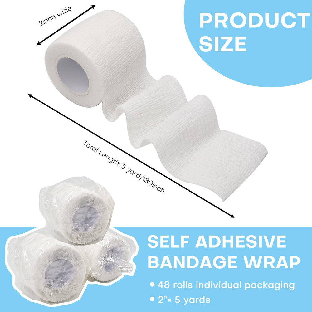 Fenhupe bandage wrap 2x5 yard roll highlighting long length for extended use