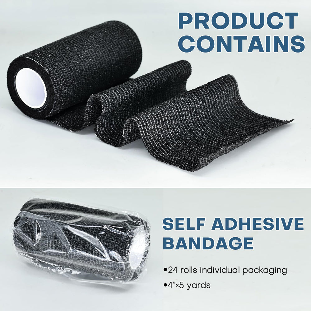 Fenhupe cohesive tape wrapped around a wrist for stable support during activity.