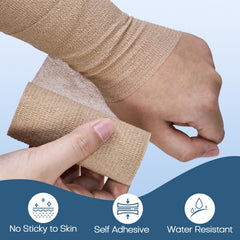 Fenhupe elastic wrap supports wrists and ankles for stability.