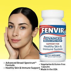 FENVIR packaging emphasizing USA-made quality and GMP manufacturing.