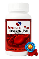 Ferrosom Max liposomal bottle demonstrates advanced delivery for improved iron absorption