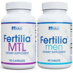 Fertilia YAD Men bottle front view highlighting daily wellness support