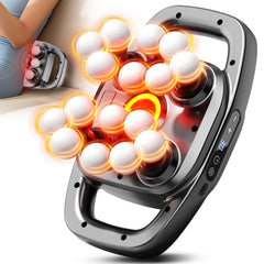 Feyano 16-heads massage gun delivering full-coverage back massage for deeper relief