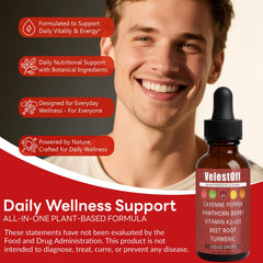 Fibosara Velestoff Cayenne Drops with Hawthorn for cardiovascular wellness