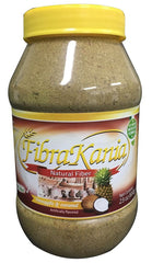 Fibra Kania Pineapple & Coconut label highlights natural fiber ingredients.