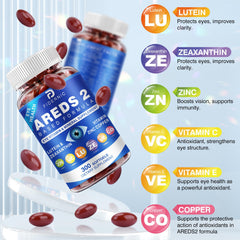 FIDERNIC AREDS2 vitamin C and vitamin E provide antioxidant support for ocular tissues.