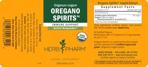Fiery, aromatic oregano spirits flavor note signaling bold taste.