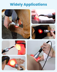 FIGERM animal and human goggles kit included for safe use.