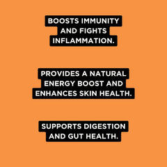 Fighter Shots 60ml shot glass captures a vibrant vegan wellness moment.