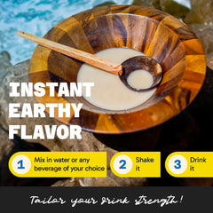 Dried noble kava roots highlight authentic heritage and flavor