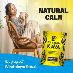 Premium packaging showcasing noble kava roots and careful processing.