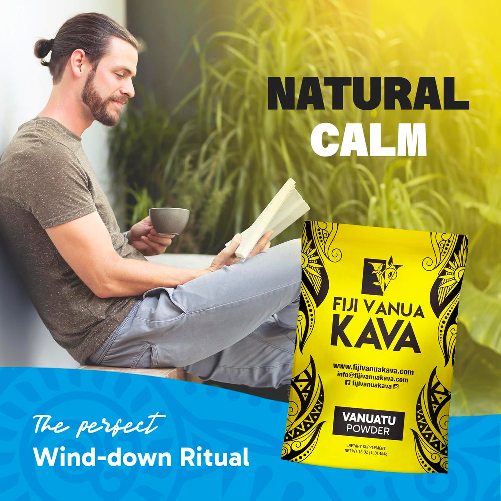 Visual cue for high kavalactone content in Fiji Vanua Kava Vanuatu powder