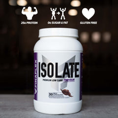 FINAFLEX ISOLATE milk chocolate pudding as a convenient protein snack