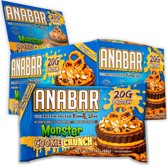 Final Boss Anabar bar with chocolate coating, a protein-packed treat.