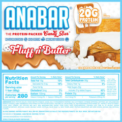 Close-up of Anabar Bar taste and texture, candy-like appeal with 20 g protein