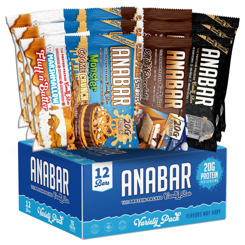 Final Boss Anabar chocolate-coated bar in S'mores flavor, delicious protein for on-the-go snacking.