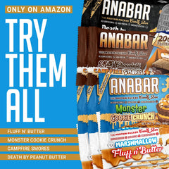 Final Boss Anabar Death by Peanut Butter bar close-up highlighting flavor