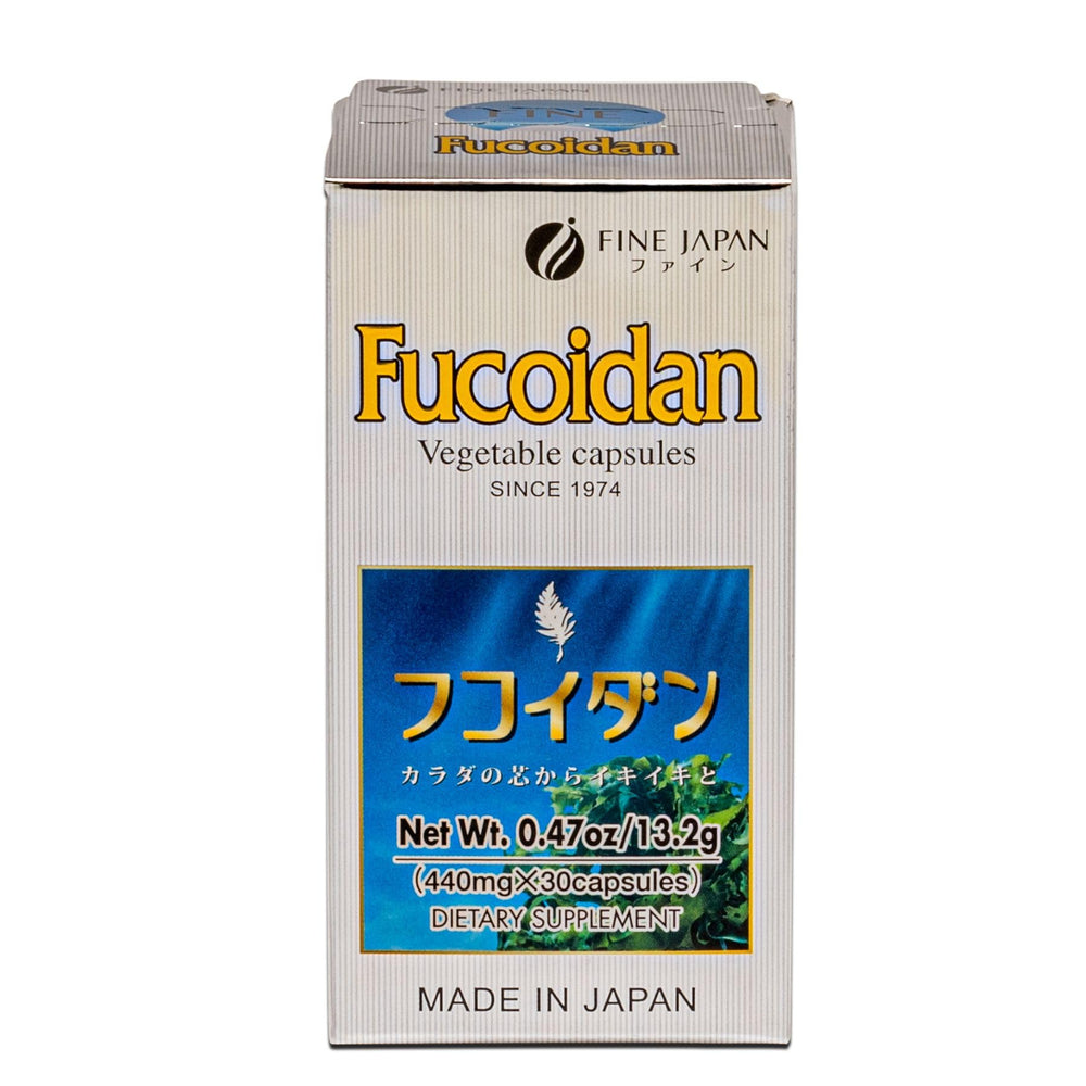 Fine Japan Fucoidan label details and nutrition facts