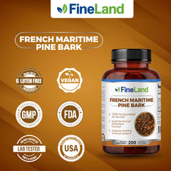 FineLand daily-use capsule shown to illustrate simple one-capsule-per-day routine.