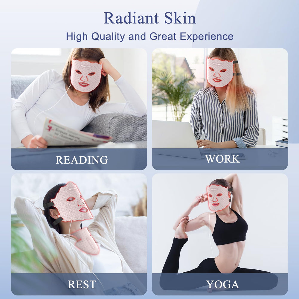 Fiogeo red light mask makes a thoughtful gift for loved ones