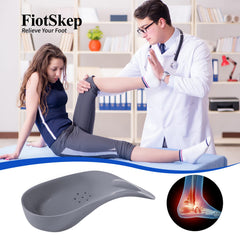 FiotSkep deep U heel cup design protects heel during impact and walking.