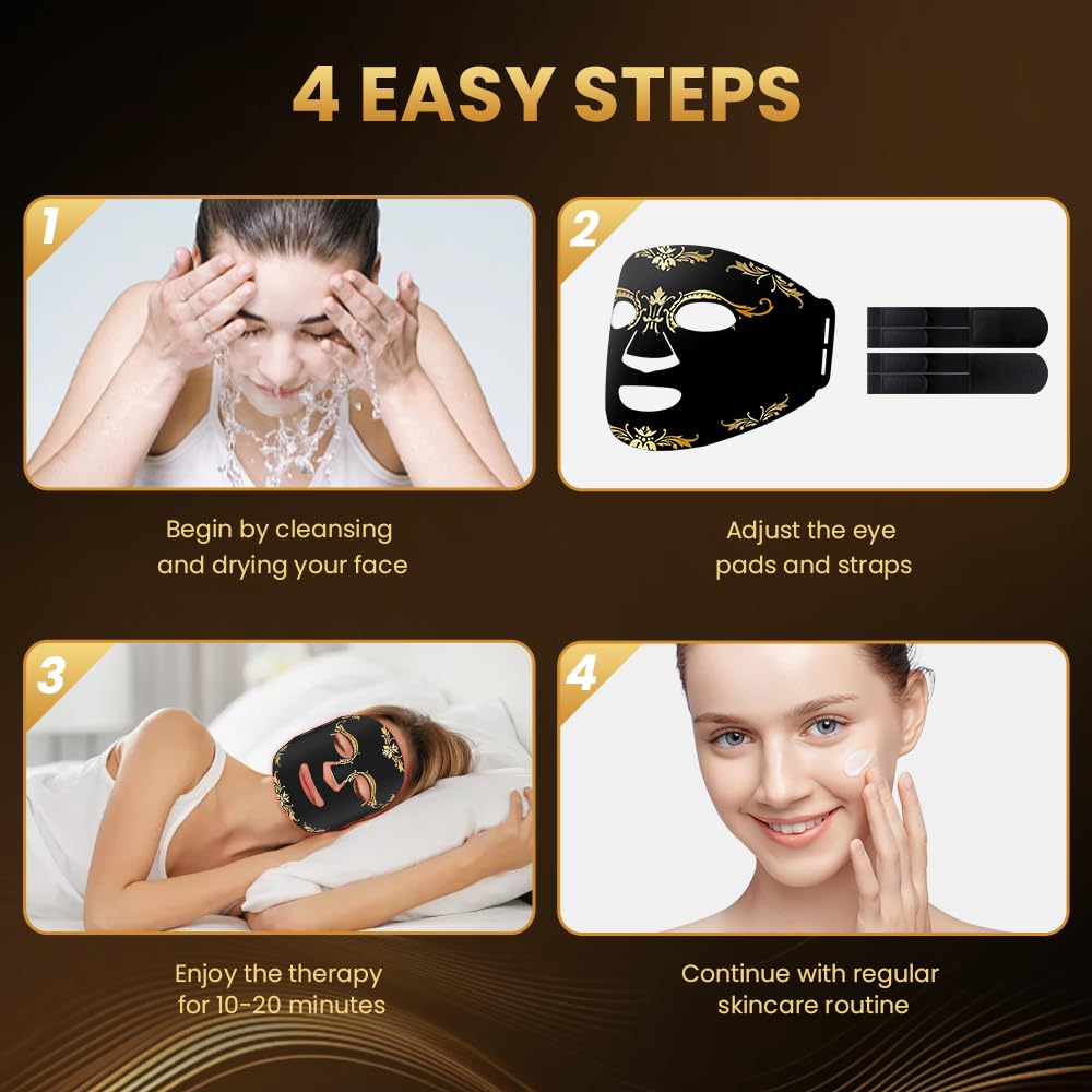 Firmosa adjustable strap for a snug fit on facial contours
