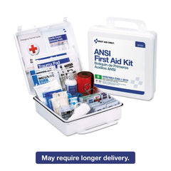 First Aid Only 90566 bandages close-up showing versatile wound care in offices and cars