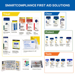First Aid Only 90580 color-coded supplies support quick identification during incidents.