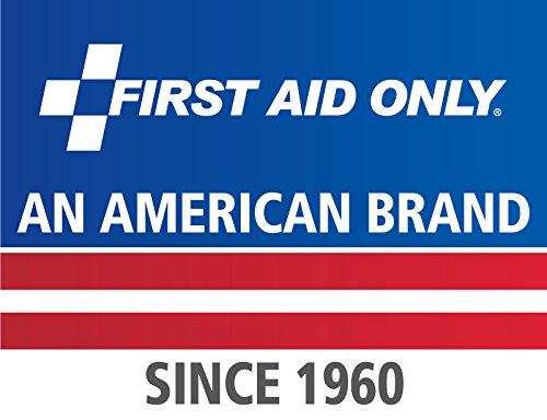 First Aid Only 90672 easy carry-handle for portable first aid readiness.
