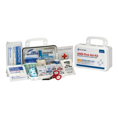 First Aid Only 90754 adhesive bandages and plastic bandages visible for quick care.