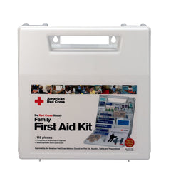 First Aid Only 9161-RC deluxe family kit in case for home and travel readiness