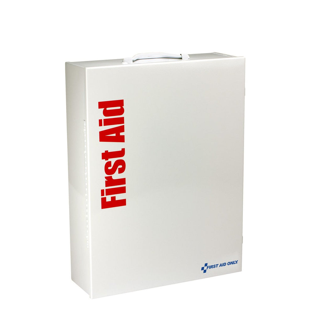 First Aid Only ANSI B+ 2021 compliant labeling for fast supply identification
