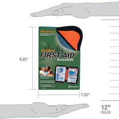 First Aid Only FAO-440 soft-sided case keeps items organized on the go.