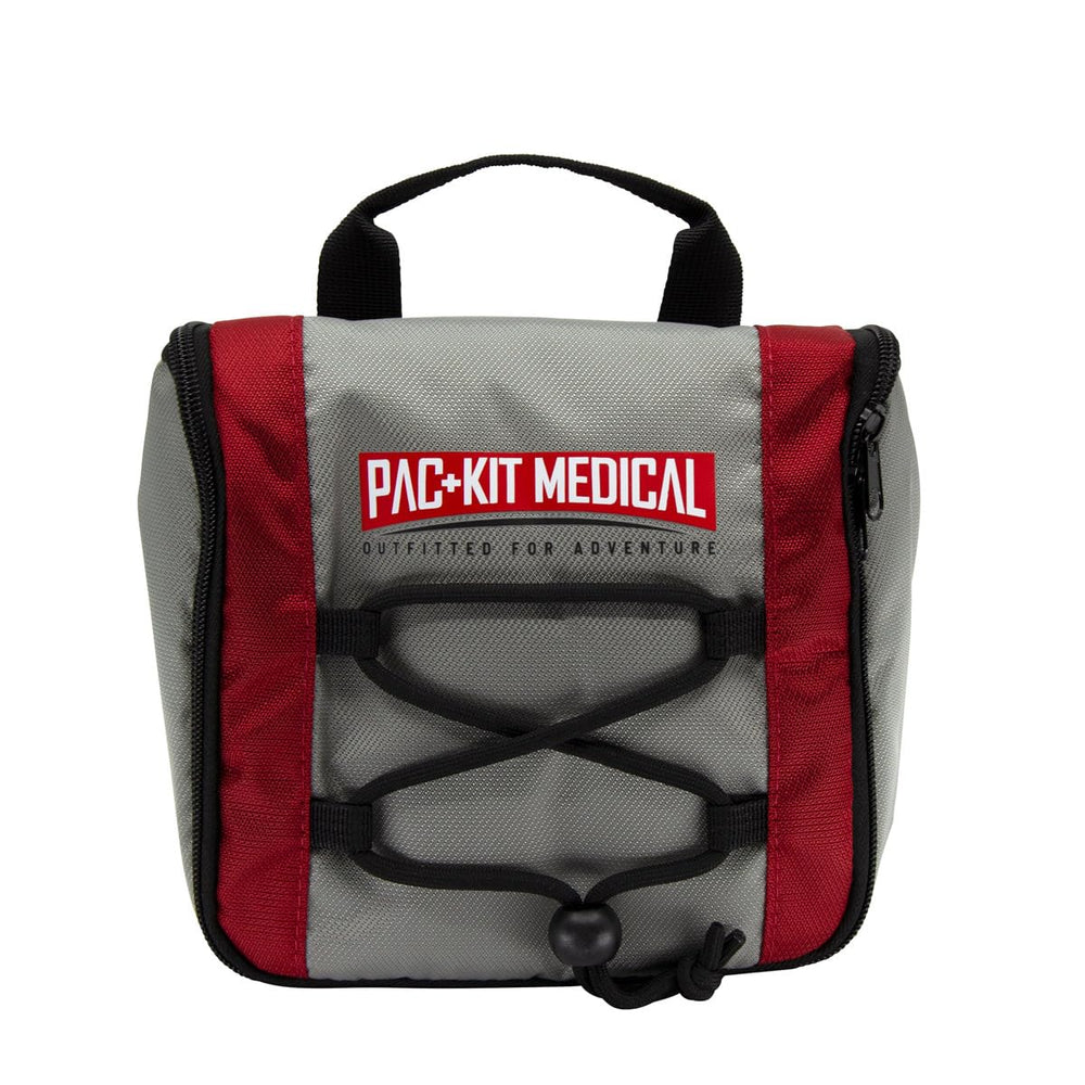 Pac-Kit Trailblazer 3 outdoor first aid kit open bag for easy access on hikes