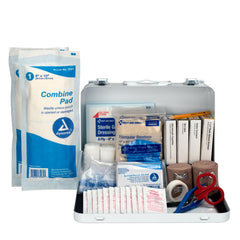 First Aid Only triangular bandage 40in enables immobilization in the field.