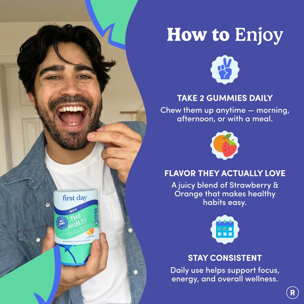 First Day immunity support graphic emphasizing immune wellness potential