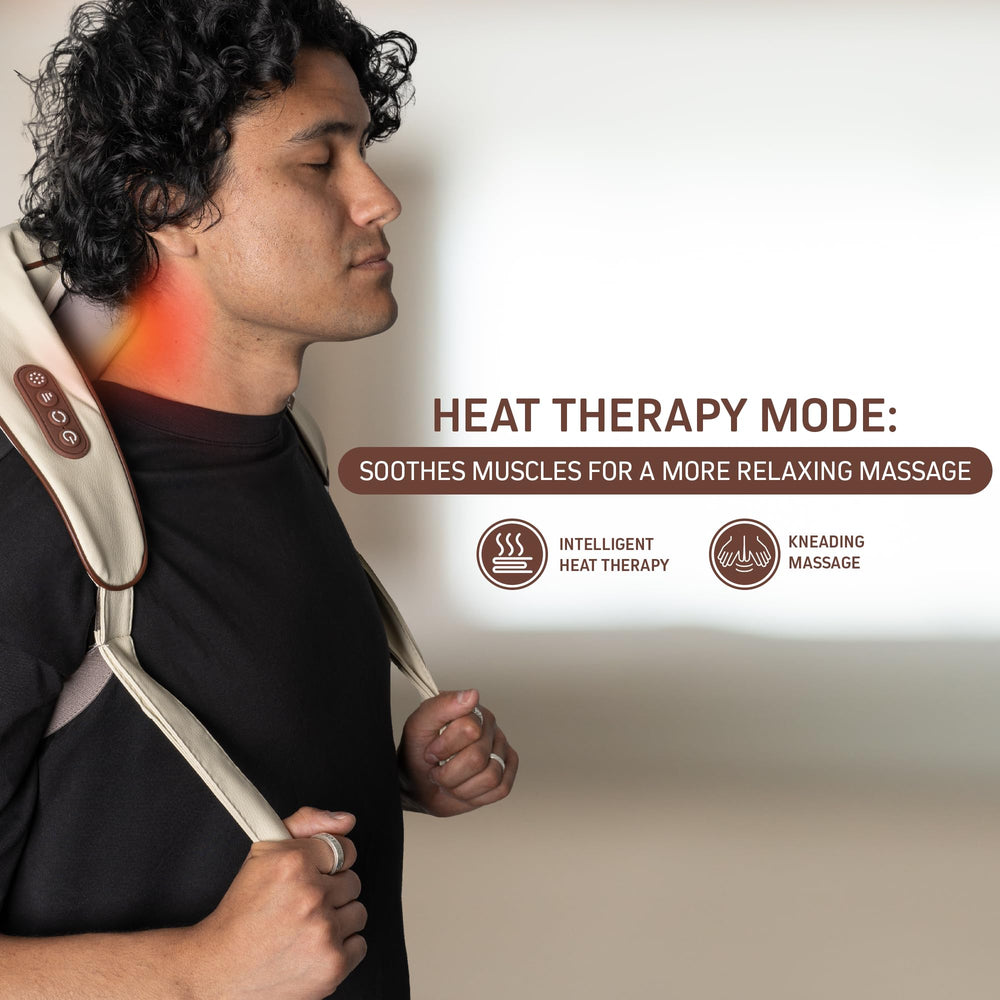 FIRSTHEALTH compact portable massage device ideal for travel and home use